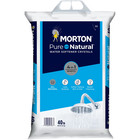 5 Pack Morton Pure And Natural Water Softener Salt Crystals  40 Lb