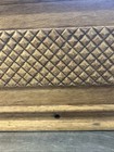 Antique Singer Treadle Sewing Machine Wood Cover Top Coffin Cast Iron