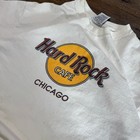 Vintage Hard Rock Cafe Chicago T Shirt Mens Xl White Graphic Tee Short Sleeve