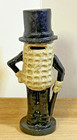 Mr  Peanut Planters Cast Iron 7 5    Tall Coin Bank - New S