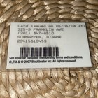 Blockbuster Video Membership Card Blue Yellow White