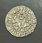 Cilicia Armenia Levon I 1198-1218 Silver Coin Tram Crusader King 3gram