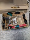 Vintage Singer Slant   o   matic 503a    rocketeer    Sewing Machine Case   Accessories 