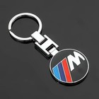 Bmw Keychain Metal Emblem Style Black Keyring For All Models Usa Seller