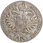 1781 Austria Maria Theresa Thaler Silver Coin     Archduke Joseph Ii     38mm