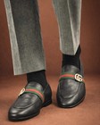 Mens Handmade Genuine Black Leather Slip On Loafers Formal Dress Shoes New