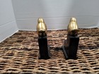 Vintage Art Deco Brass Bird Bookends Pair