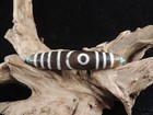 Tibetan Agate Dzi Bead Amulet For Necklace 2 Eyes Pendant Antique Gzi Bead A15