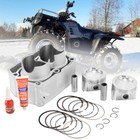 Top End Rebuild Kit For Polaris Sportsman 700 02-07 Cylinder Piston Gaskets Kit