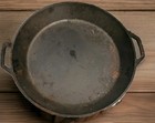 Lodge 17 Inch Pre-seasoned Cast Iron Skillet - Dual Assist Handles 43 1 Cm New