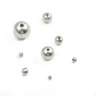 925 Sterling Silver Round Beads Strand Spacer Beads Strand Silver Findings