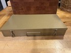 Logan Metal Slide File Tray 110 For 2x2 35mm Slides  300 Capacity  Index