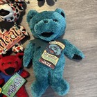 Grateful Dead Bear Beanie Plush Lot Of 17 Vintage With Tags Liquid Blue Read