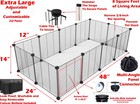 X-large Guinea Pigs Enclosure Bunny Playground Habitat Washable Canvas Bottom