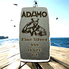 10 Oz Silver Bar 999 - American Sailor - Adamo Metals - Hand Cast - Matt Finish