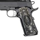 1911 Grips Ambi Cut Custom Gun Grips 1911 Full Size Grips Engraved Kimber Logo
