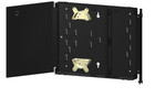 Dual Door Wall Mount Box Fiber Optic Patch Panel  enclosure  Holds 2 Lgx Plates