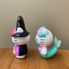 Mcdonald s Sanrio Hello Kitty Lot Of 2 Toys Mermaid   Halloween Witch 2019