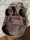 Dog Cat Pet Harness Vest Snoopy Small Peanuts Brown Fleece Jacket Warm Charlie