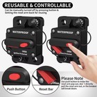 300a Amp Circuit Breaker Fuse Reset 12v-48v Dc Car Boat Auto Waterproof