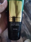 Bath   Body Works Champion For Men Ultra Shea Body Cream Lotion One Tube 8 Oz