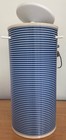 Vintage Mcm Blue Rotoflex Hanging Light Swag Mid Century Modern Lighting 60s D