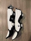 Shin Guards Top King Boxing Tksgp-gl White Black