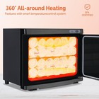 23l Hot Towel Warmer Uv Sterilizer Cabinet Salon Spa Beauty Facial Skin Care Us