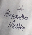 Alexandra Isles Moltke Dark Shadows Signed 8x10 Photo Autograph Coa