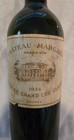 1934 Chateau Margaux Empty Wine Bottle Premier Grand Cru Classe Original Label