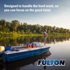 Fulton Wc325 0100 Galvanized Steel Boat Winch Cable With 3 16 Inch X 25 Foot
