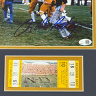 Rudy Ruettiger Autographed Notre Dame Deluxe Framed 8x10 Photo With Replica Game