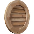 Ekena Millwork Gvwro12x1202sduwr Round Gable Vent Gable Vent 12w X 12 17w X 17h