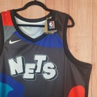 Nike Brooklyn Nets Kaws City Edition Swingman Basketball Jersey Sz 2xl