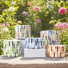 Stick Mosaic Tiles For Crafts 228g Multi Colors Glass Mosaic Pieces Bulk  Linear