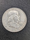 Franklin Half Dollar 1961  D - One  1  90  Silver Coin  Circulated  Ungraded