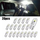 20pcs White T10 194 168 2825 W5w Led License Plate Interior Light Map Bulb 6000k