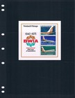  2 25 Scott Value - 1975 Trinidad Airplanes S s Bwia Airlines  Cv Mnh Nh Umm