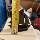 Sailboat Home D  cor Figurine Smooth Sailing Entrance Office Gift