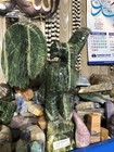 10kg Natural Nephrite Jade Shaheen Shape Carving Beautiful Green Jade Stone