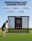Golf Practice Net 10ftx8ft Heavy Duty Golf Driving Hitting Net   Simulator Cage