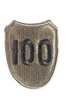100th Infantry   Training Division Subdued U s  Army Shoulder Patch Insignia
