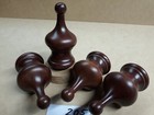 Lot Of 4 Nos Wooden Finials  205