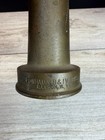 Vintage Fire Hose Nozzles Lot  4  Brass Powhatan Woburn Ma Fire Department Parts