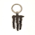 Monster Energy Drink Green Logo Metal Enamel Key Chain Keychain