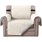 Reversible Quilted Sofa Protector Pet Furniture Cover Durable Microfiber New