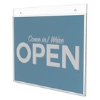 Deflecto Classic Image Single-sided Wall Sign Holder Plastic 11 X 8 1 2 Insert