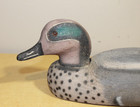Original Vintage Herter s 1893 Series Green Wing Teal Duck Decoy Stamped Herters