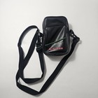 Vintage Camera Bag Fujifilm Crossbody Camera Case Strap Black Leather Vg