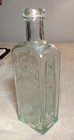 Antique Open Pontil Ayer s Cherry Pectoral Lowell  Mass Embossed Medicine Bottle